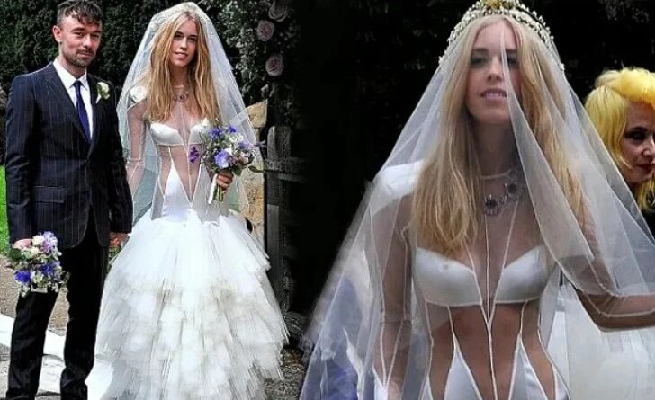 30 Funny Wedding Dresses That Should Have Never Come Down The Aisle