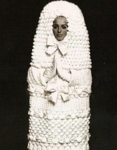 30 Funny Wedding Dresses That Should Have Never Come Down The Aisle