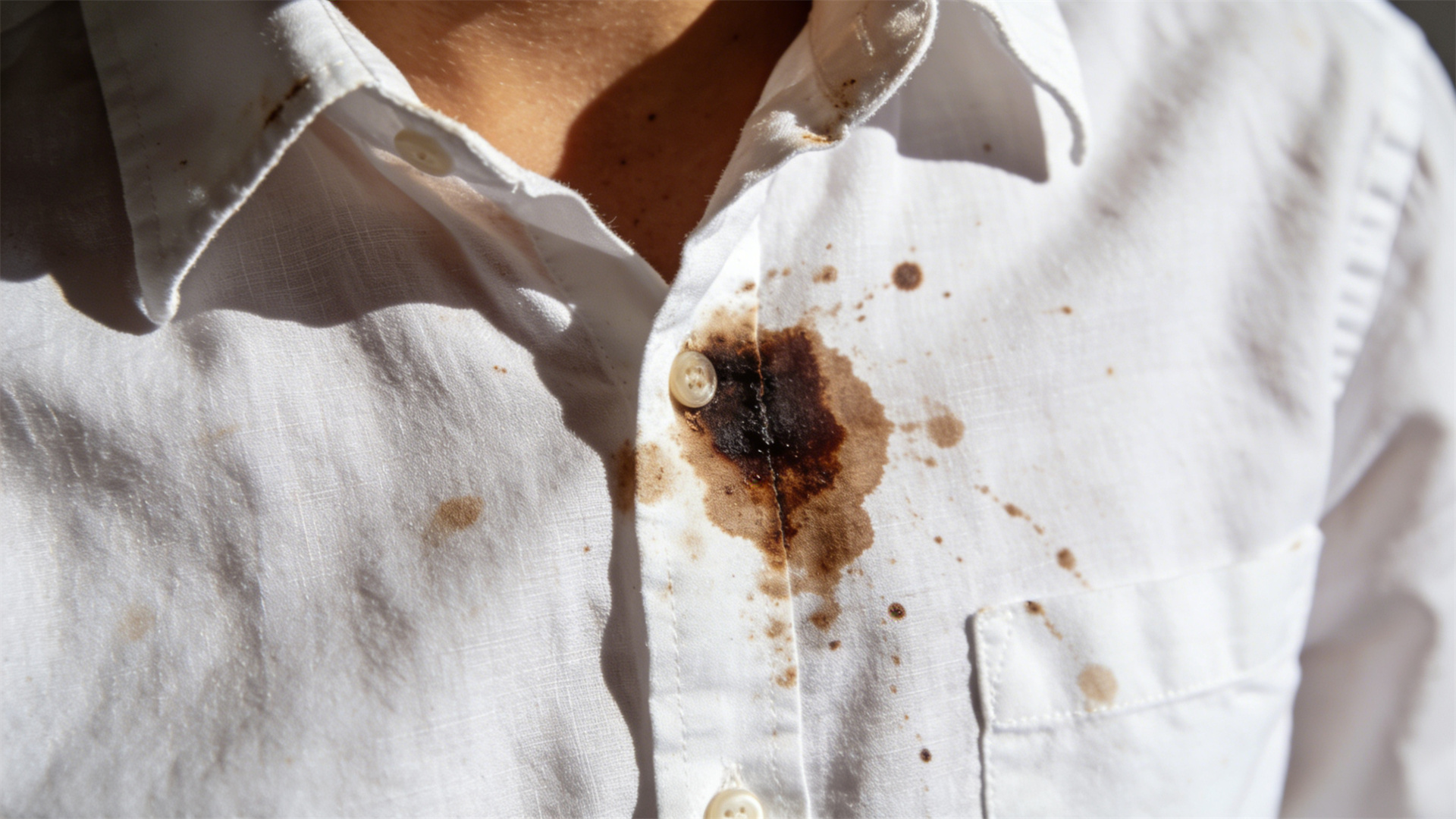 The 5-Minute Stain Rule: What to Do When Coffee Meets Shirt