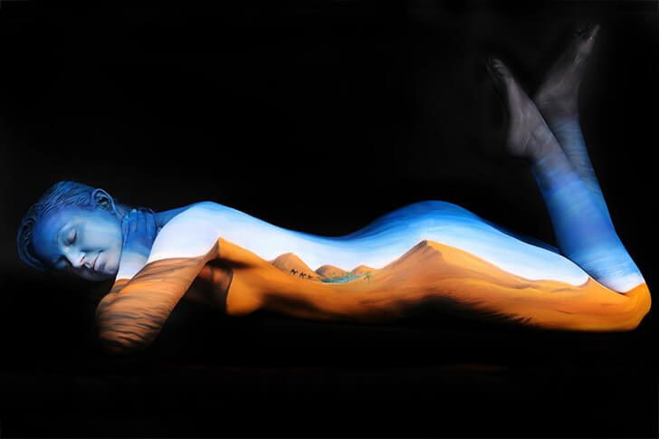 THE ART OF BODY PAINTING – BODY PAINTINGS THAT EVEN MADE OUR JAWS DROP