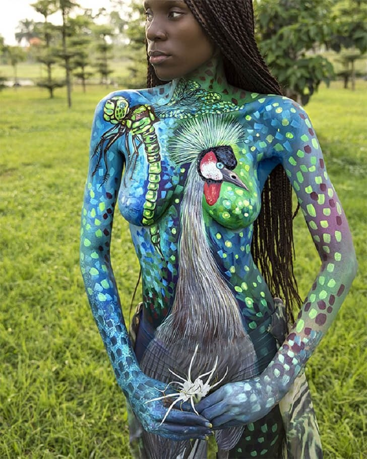 THE ART OF BODY PAINTING – BODY PAINTINGS THAT EVEN MADE OUR JAWS DROP