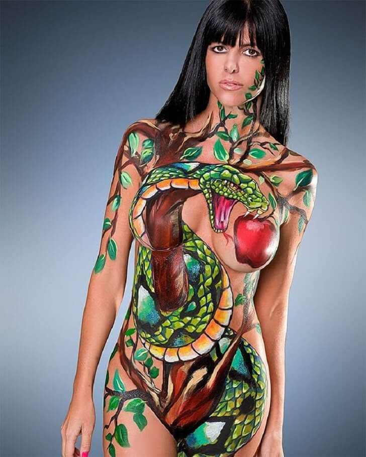 THE ART OF BODY PAINTING – BODY PAINTINGS THAT EVEN MADE OUR JAWS DROP