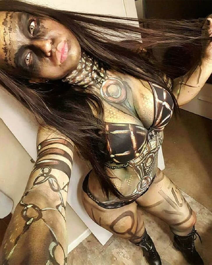 THE ART OF BODY PAINTING – BODY PAINTINGS THAT EVEN MADE OUR JAWS DROP