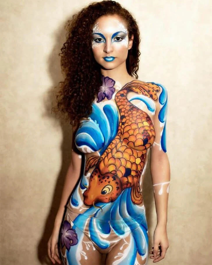 THE ART OF BODY PAINTING – BODY PAINTINGS THAT EVEN MADE OUR JAWS DROP