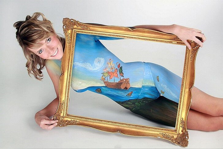 THE ART OF BODY PAINTING – BODY PAINTINGS THAT EVEN MADE OUR JAWS DROP